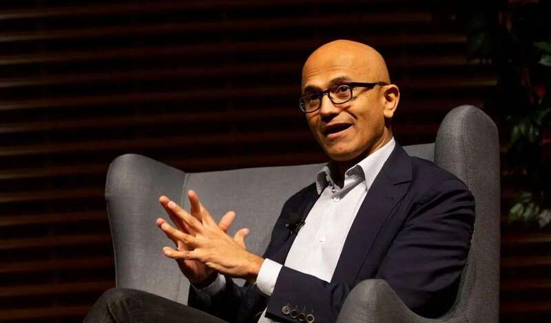 微软公司首席执行官萨蒂亚·纳德拉（Satya Nadella），1967年出生于印度海得拉巴 ...